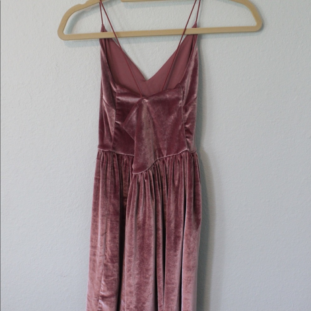 Forever 21 velvet dress